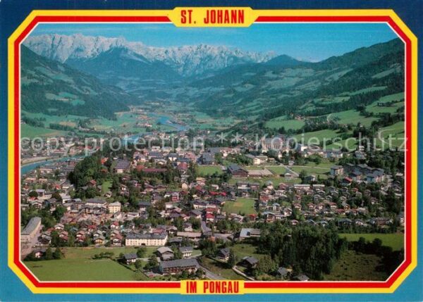 St Johann Pongau Fliegeraufnahme
