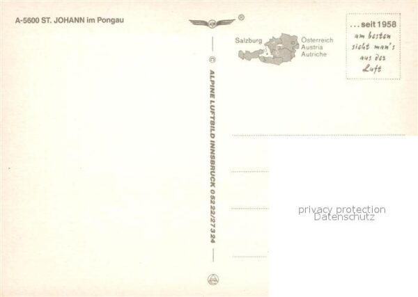 St Johann Pongau Fliegeraufnahme – Bild 2