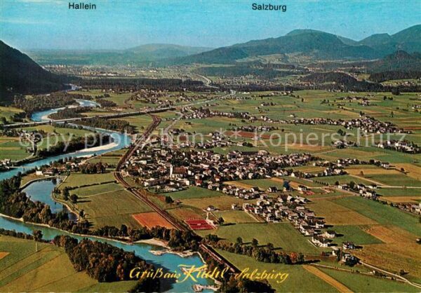 Kuchl Fliegeraufnahme mit Jadorf