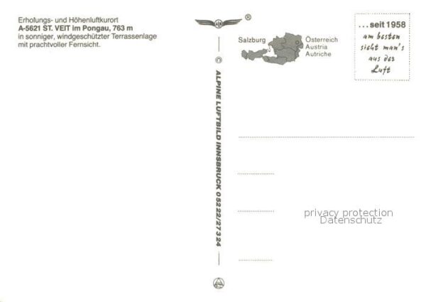 St Veit Pongau Fliegeraufnahme – Bild 2