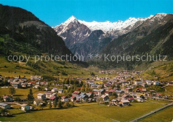 Kaprun Fliegeraufnahme mit Kitzsteinhaus