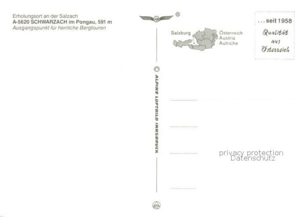 Schwarzach Pongau Fliegeraufnahme – Bild 2