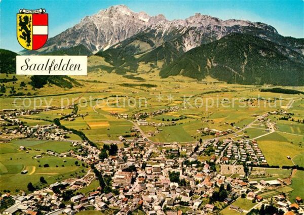 Saalfelden Steinernes Meer Fliegeraufnahme mit Loferer Steinberge