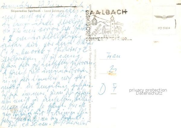 Saalbach-Hinterglemm Fliegeraufnahme – Bild 2