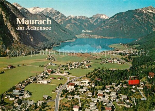 Maurach Achensee Fliegeraufnahme
