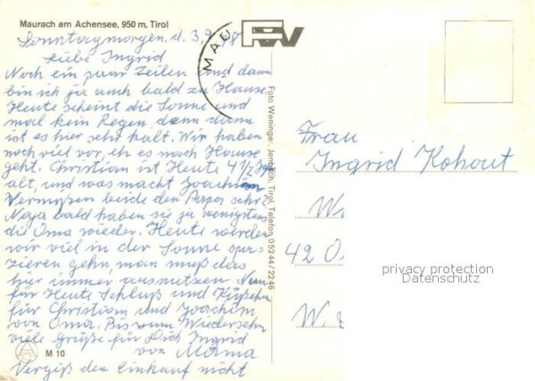 Maurach Achensee Fliegeraufnahme – Bild 2