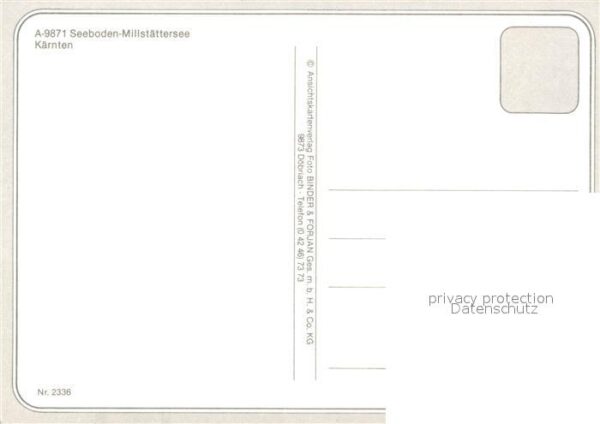 Seeboden Millstaettersee Fliegeraufnahme – Bild 2