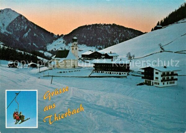 Thierbach Wildschoenau mit Gratlspitze