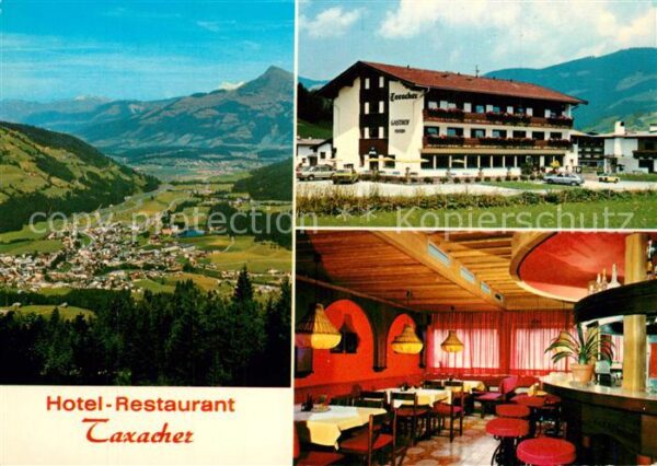 Kirchberg Tirol Fliegeraufnahme Hotel Taxacher Bar Rest