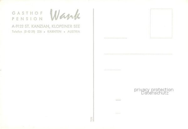 St Kanzian Klopeiner See Gasthof Pension Wank Seebrücke – Bild 2