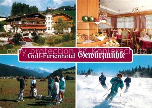 Radstadt Golfhotel Gewürzmühle Restaurant Golfpl