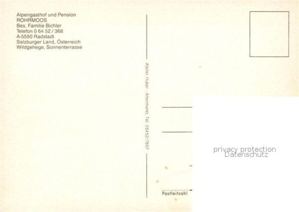 Radstadt Gasthof Pension Rohrmoos Rotwildgehege – Bild 2