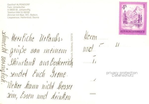 St Johann Pongau Gasthof Alpendorf – Bild 2