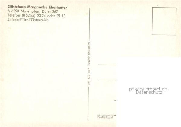 Mayrhofen Zillertal Gästehaus Margarethe Eberharter – Bild 2