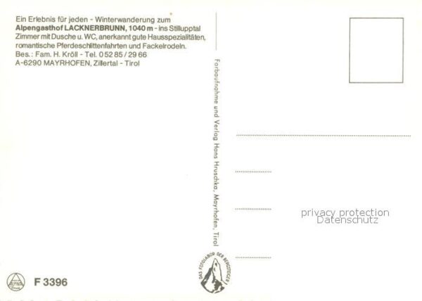 Mayrhofen Zillertal Alpengasthof Lacknerbrunn – Bild 2