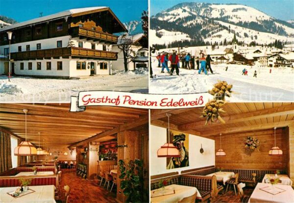 Hochfilzen Gasthof Pension Edelweiss Gasträume Pan