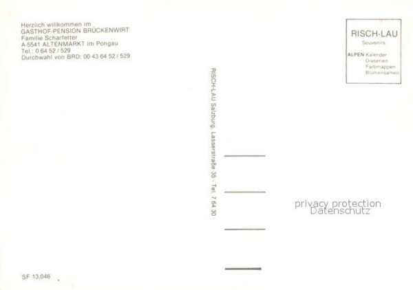 Altenmarkt Pongau Gasthof Pension Brückenwirt Panorama St – Bild 2