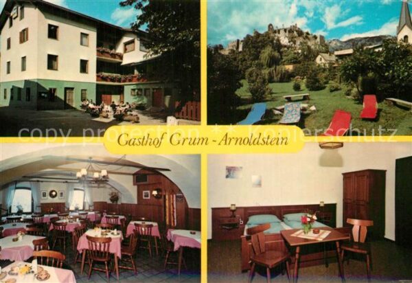 Arnoldstein Gasthof Grum Gasträume Panorama