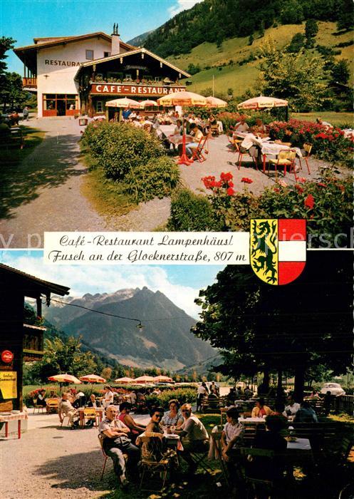 Fusch Grossglocknerstrasse Cafe Restaurant Lampenhäusl Freiterrass
