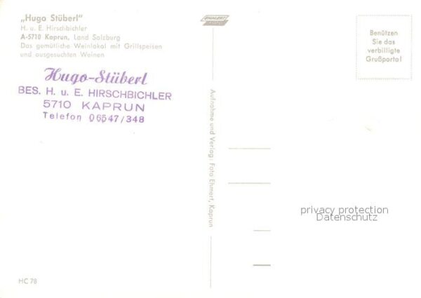 Kaprun Hugo Stüberl – Bild 2