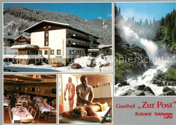 Krimml Gasthof Zur Post Gaststube Massageraum