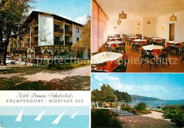 Krumpendorf Woerthersee Hotel Pension Schuberthof Gaststube Str