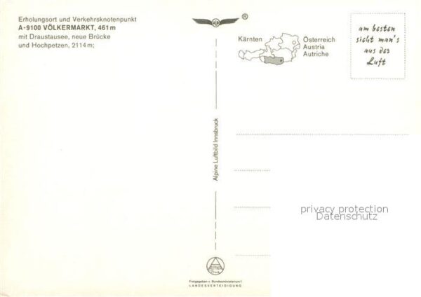 Voelkermarkt Fliegeraufnahme mit Draustausee neue Br – Bild 2