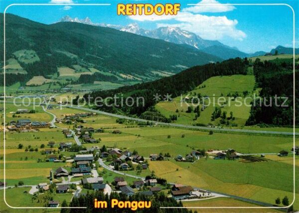 Reitdorf Flachau Fliegeraufnahme