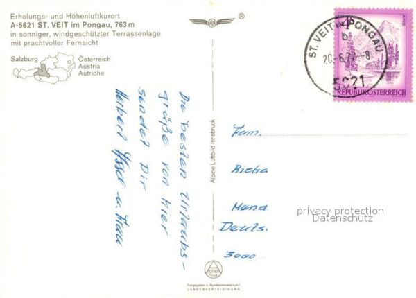 St Veit Pongau Fliegeraufnahme – Bild 2