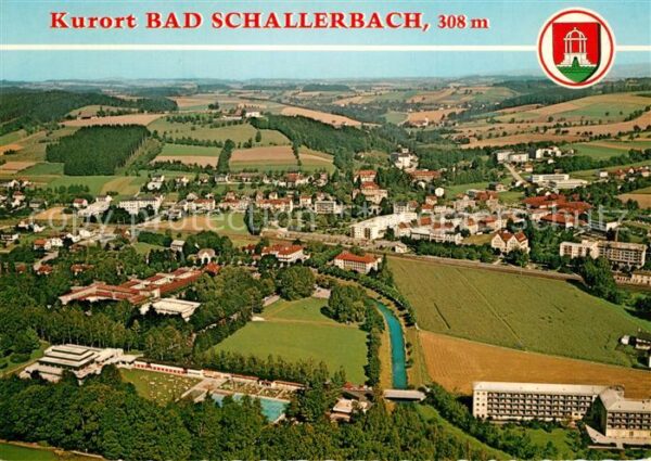 Bad Schallerbach Schwefelbad Fliegeraufnahme