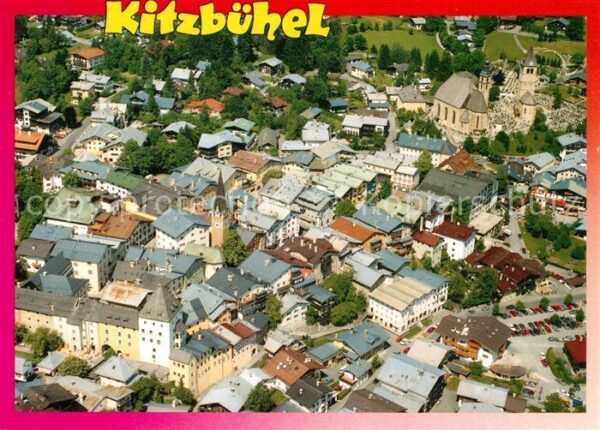 Kitzbuehel Tirol Fliegeraufnahme