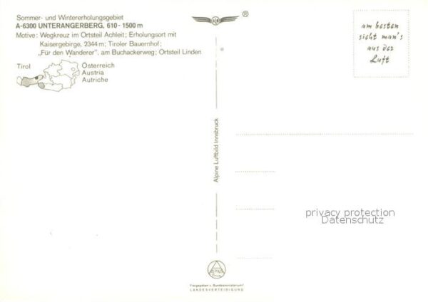 Unterangerberg Wegkreuz Kaisergebirge Tiroler Bauernho – Bild 2