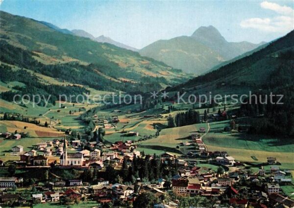 Kirchberg Tirol Fliegeraufnahme mit Grossem Rettenstein