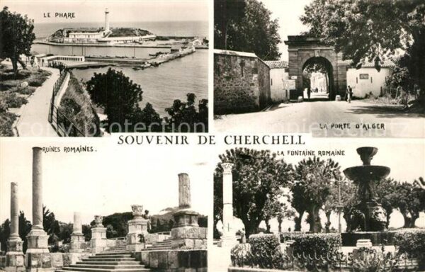Cherchell Le Phare La Porte d’Alger Ruines Romain