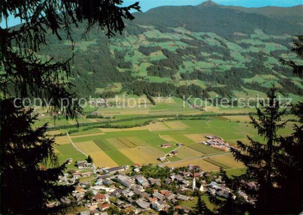 Schlitters Tirol Fliegeraufnahme Zillertal