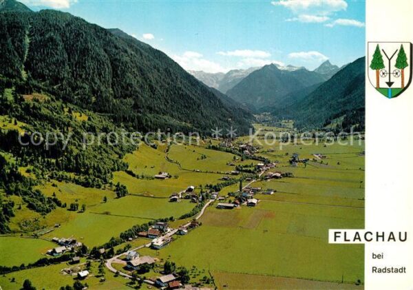 Flachau Ennstal Fliegeraufnahme