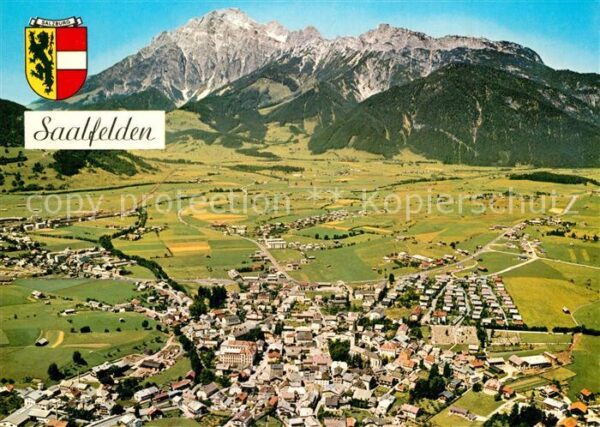 Saalfelden Steinernes Meer Fliegeraufnahme