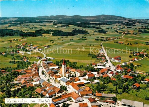 Neukirchen Walde Fliegeraufnahme