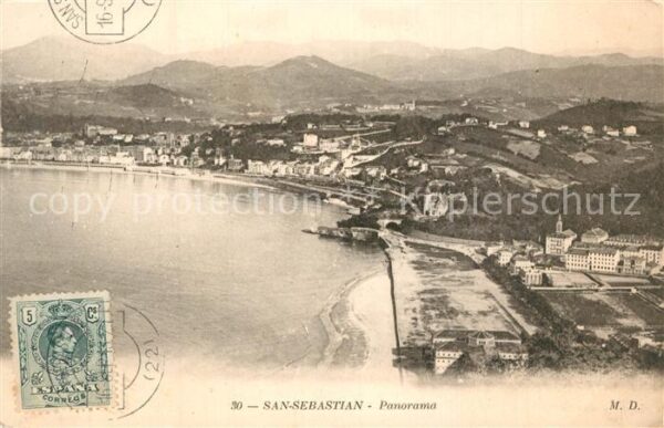 San Sebastian  Pais Vasco ES Panorama