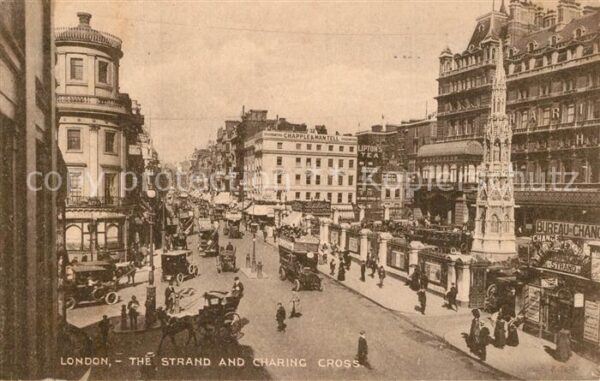London The Strand and Charing Cross