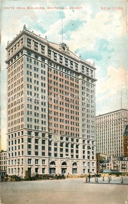 New York City White Hall Building Whitehall Street