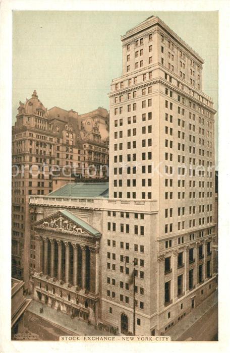 New York City Stock Exchange Wall Street