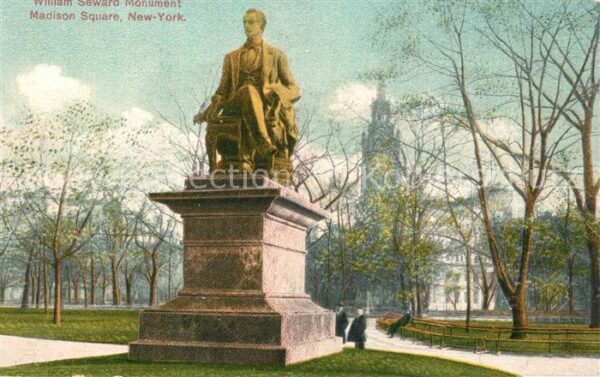 New York City William Seward Monument Madison Square