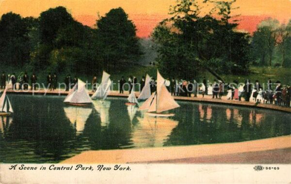 New York City Scene in Central Park