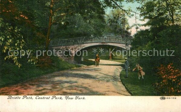 New York City Bridle Path Central Park