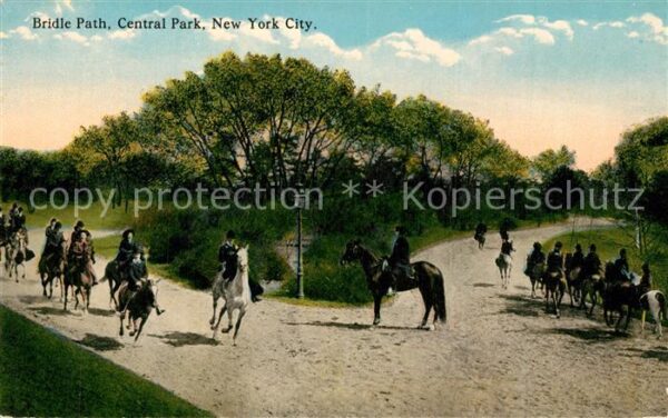 New York City Bridle Path Central Park