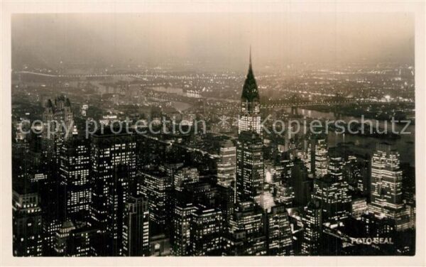 New York City North east view from the Empire State B