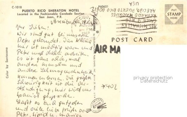San Juan Puerto Rico Sheraton Hotel – Bild 2