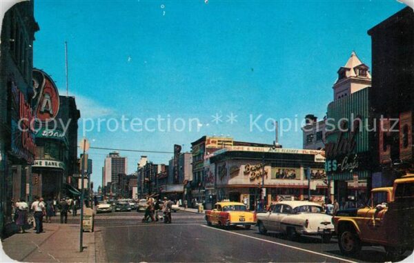 Toronto Canada Yonge Street looking north