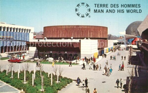 Montreal Quebec Terre des Hommes Man and his World Pavi